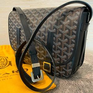 Goyard Belvedere Messenger Bag Coated Canvas MM
